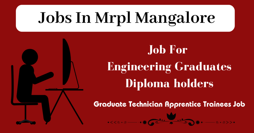 Jobs In Mrpl Mangalore
