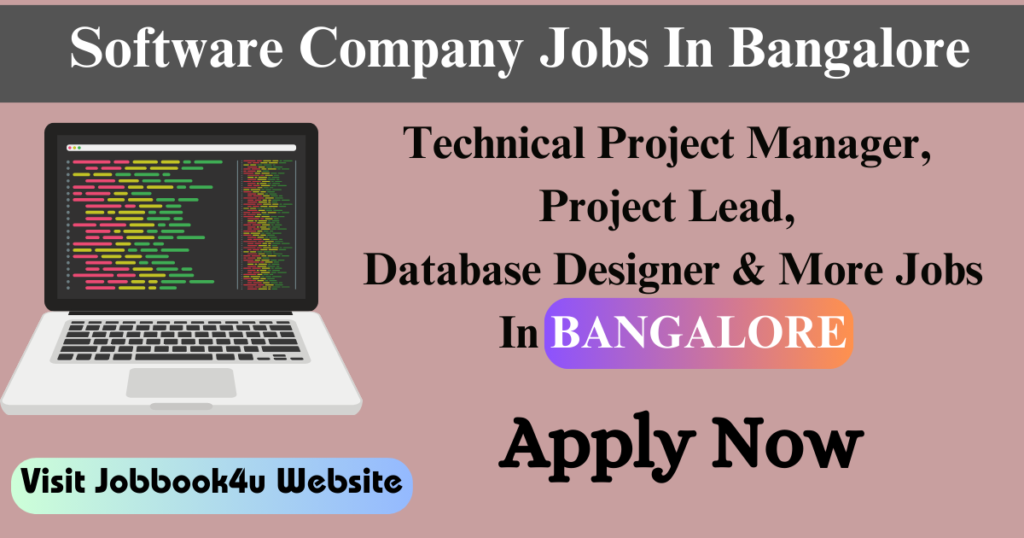Software Company Jobs In Bangalore