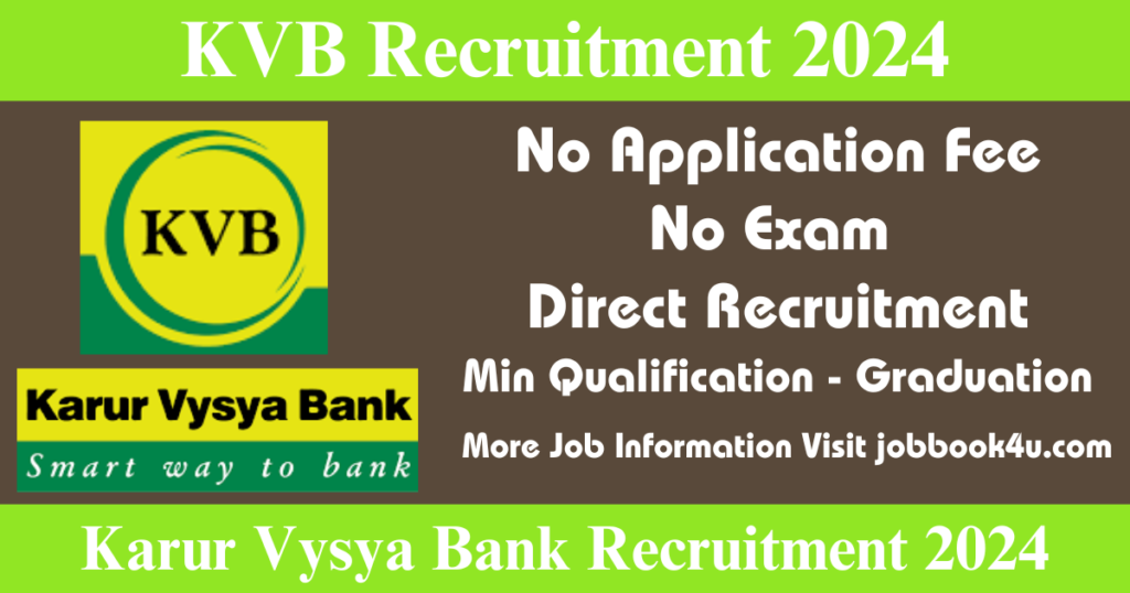 KVB Recruitment 2024 Notification