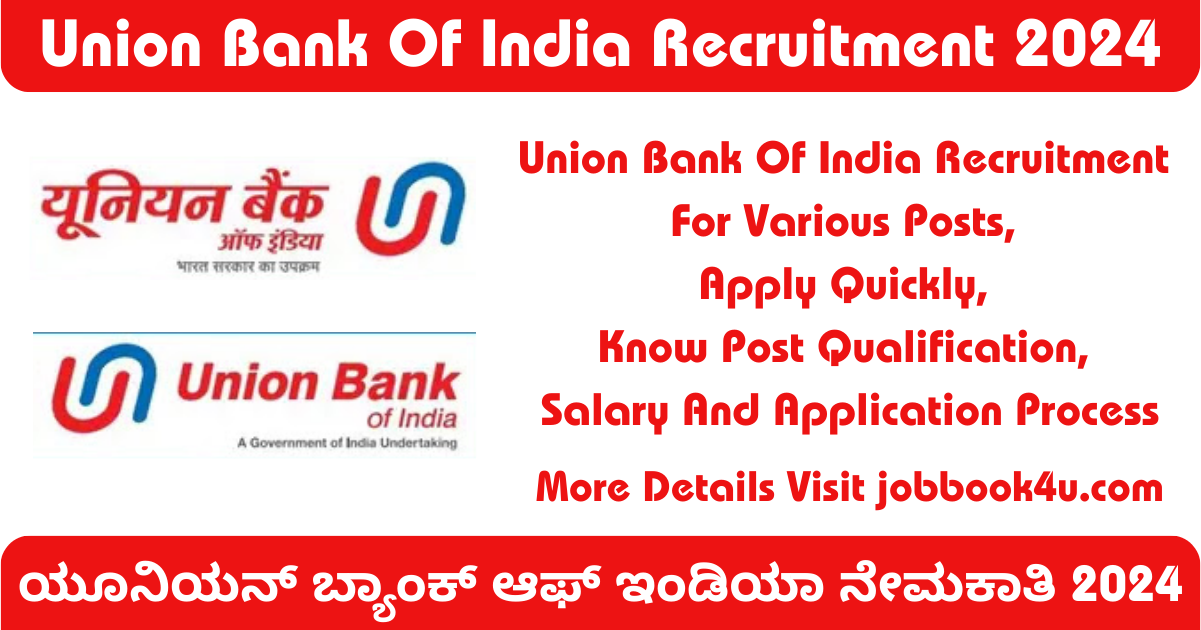 Union Bank Of India Recruitment 2024