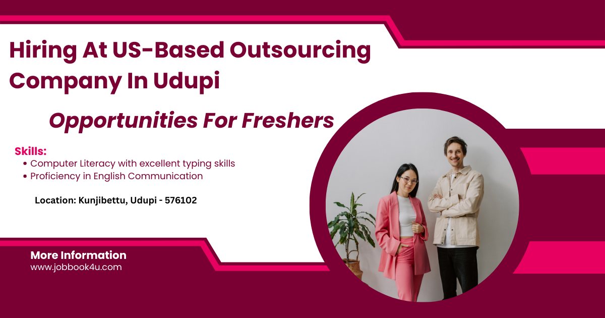Hiring At US-Based Outsourcing Company In Udupi
