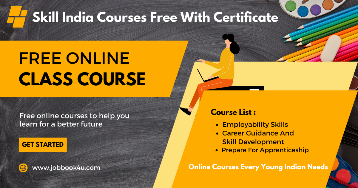 Skill India Courses Free With Certificate