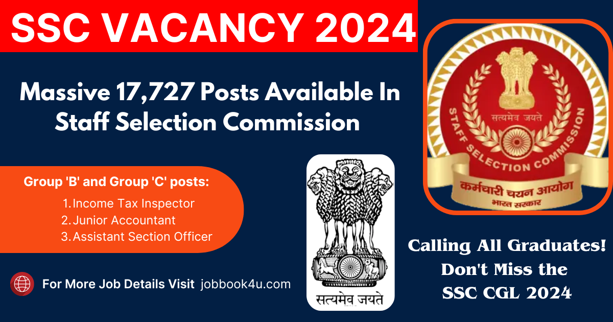 SSC Vacancy 2024: Massive 17,727 Posts Available For ASO, Income Tax ...