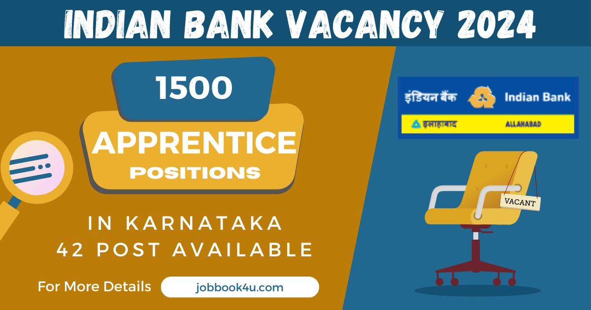 Indian Bank Vacancy 2024