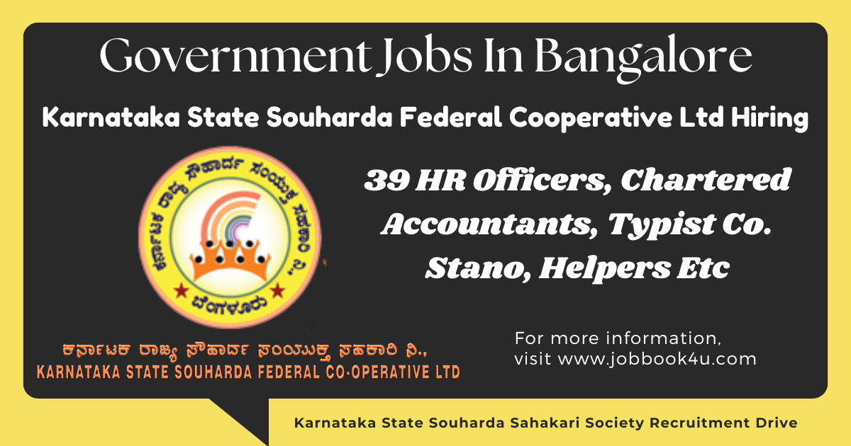 Government Jobs In Bangalore