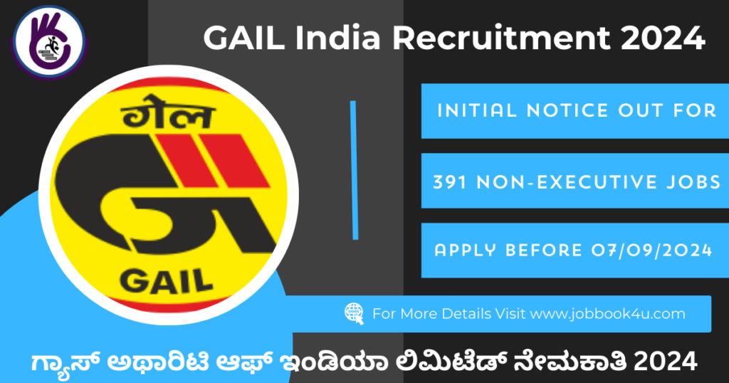 GAIL India Recruitment 2024 Notification